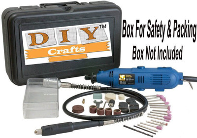 DIY Crafts Rotary Tool Kit Flex Shaft Variable Speed Electric Engraver Tools+Storage Case Including Multi-Functional 105x Accessory Bits for Easy Cutting Grinding Sanding Sharpen Rotary Tool(3 mm) DIY Crafts Rotary Tool Kit Flex Shaft Variable Speed Electric Engraver Tools+Storage Case Including Multi-Functional 105x Accessory Bits for Easy Cutting Grinding Sanding Sharpen Rotary Tool(3 mm)