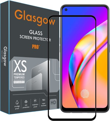 Glasgow Edge To Edge Tempered Glass for Oppo F19 Pro Plus 5G(Pack of 1)