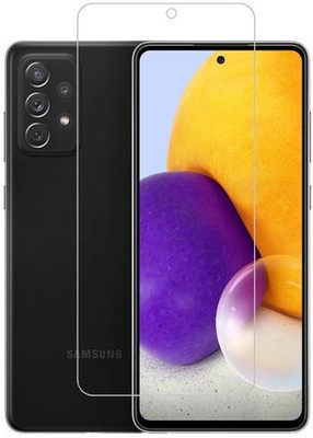 HOBBYTRONICS Tempered Glass Guard for SAMSUNG A72, SAMSUNG GALAXY A72(Pack of 1)