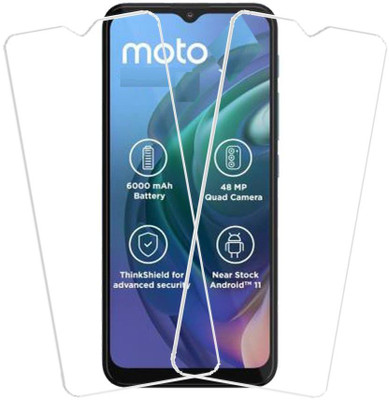 KARTRAY Tempered Glass Guard for Motorola G10 Power, Motorola G30(Pack of 2)