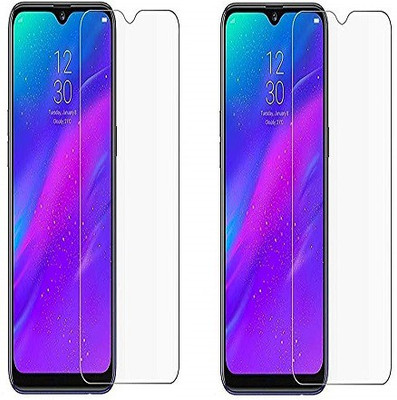 NIMMIKA ENTERPRISES Tempered Glass Guard for TECNO SPARK 4 AIR TEMPERED GLASS(Pack of 2)