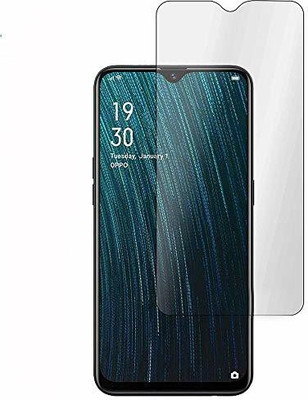 FlipSmartGuard Tempered Glass Guard for OPPO A5S Matte Tempered Glass Full Screen Coverage Except Edges (Tempared Glass/Screen Protector) (NOT A TEMPARED GLASS)(Pack of 1)