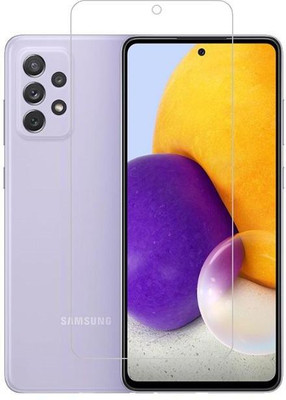 HOBBYTRONICS Tempered Glass Guard for SAMSUNG A72, SAMSUNG GALAXY A72(Pack of 1)