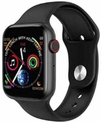 SYARA QPI_375D T55 Series 5 Smart Watch Smartwatch(Black Strap, XL)