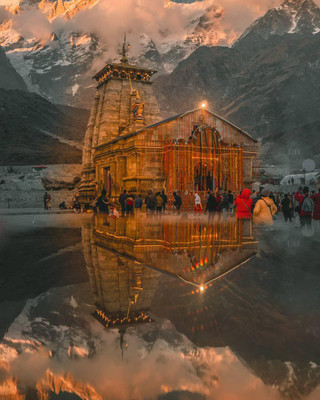 anshul internet point 45.72 cm KEDARNATH 2 Self Adhesive Sticker(Pack of 1)