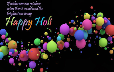anshul internet point 45.72 cm HOLI 6 Self Adhesive Sticker(Pack of 1)
