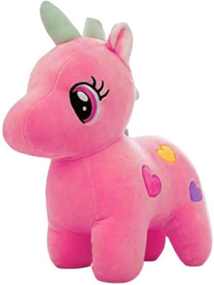 TITLEE Cute and Soft Unicorn Stuffed Soft Toy Plush for Kids  - 30 cm(Pink)