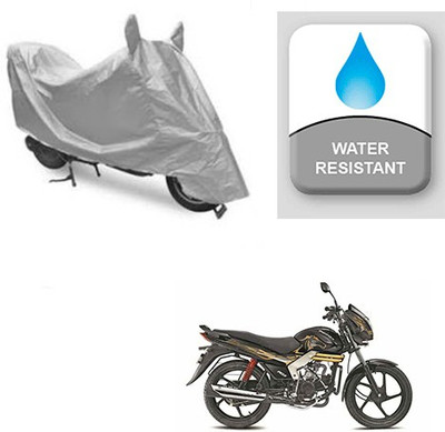 RPSENTTERPR Waterproof Two Wheeler Cover for Mahindra(Centuro, Silver)
