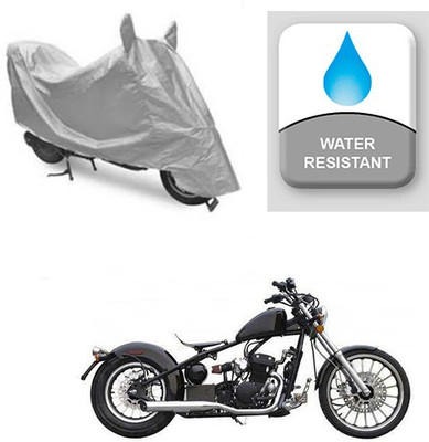 saanvi Two Wheeler Cover for Harley Davidson(Bobber 350, Silver)