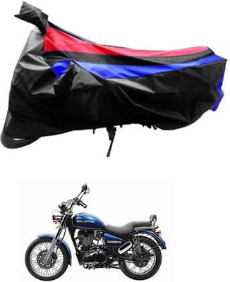 JVG Waterproof Two Wheeler Cover for Royal Enfield(Thunderbird 350, Black, Red, Blue)