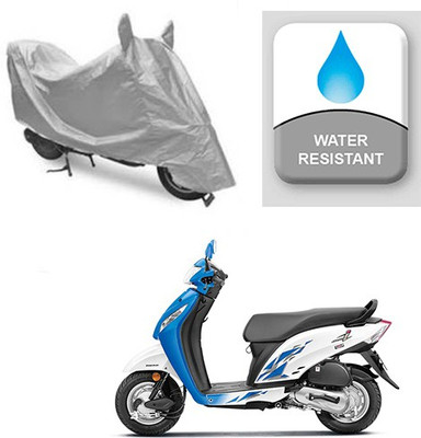 Atulit enterprises Two Wheeler Cover for Honda(Activa i, Silver)