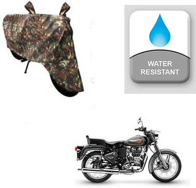 Feel heaven Two Wheeler Cover for Royal Enfield(Bullet 500, Multicolor)