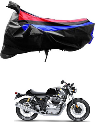 JVG Waterproof Two Wheeler Cover for Royal Enfield(Continental GT 650, Black, Red, Blue)