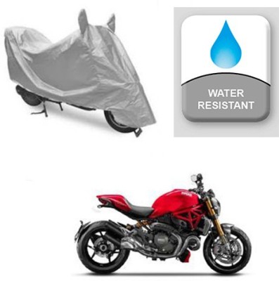 Atulit enterprises Two Wheeler Cover for Ducati(Monster 795, Silver)