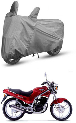 AutoGalaxy Two Wheeler Cover for Kinetic(GF 125, Grey)