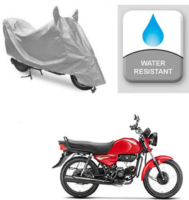 Atulit enterprises Two Wheeler Cover for Hero(HF Dawn, Silver)