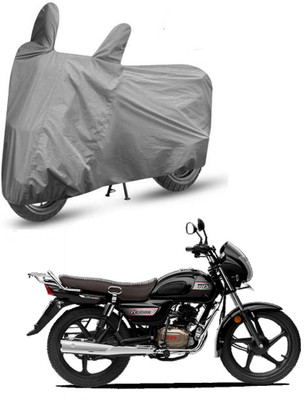 HYBRIDS COLLECTION Two Wheeler Cover for TVS(Radeon, Grey)