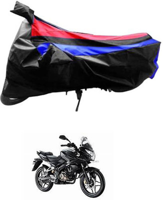 JVG Waterproof Two Wheeler Cover for Bajaj(Pulsar AS 150, Black, Red, Blue)