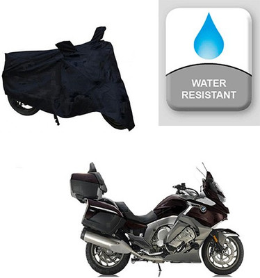 Feel heaven Two Wheeler Cover for BMW(K 1600, Black)