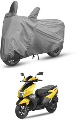 THE REAL ARV Waterproof Two Wheeler Cover for TVS(Ntorq 125, Grey)