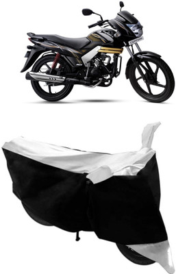 BIKECOVER Two Wheeler Cover for Mahindra(Centuro, White)