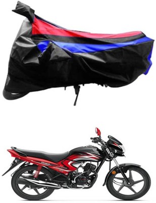 JVG Waterproof Two Wheeler Cover for Honda(Dream Yuga, Black, Red, Blue)