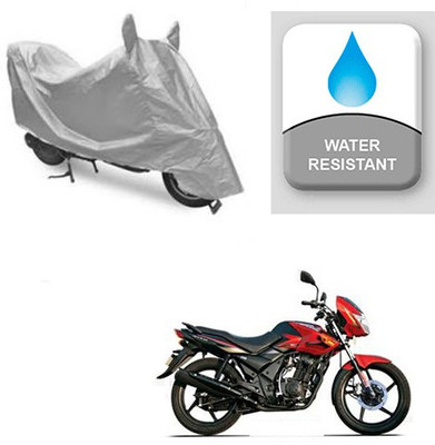 Atulit enterprises Two Wheeler Cover for TVS(Flame DS 125, Silver)