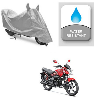 saanvi Two Wheeler Cover for Hero(Passion Xpro, Silver)