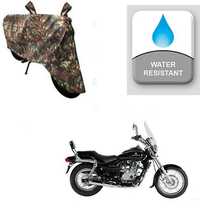 RPSENTTERPR Waterproof Two Wheeler Cover for Bajaj(Avenger 220 DTS-i, Multicolor)