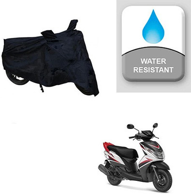 Feel heaven Two Wheeler Cover for Yamaha(Ray Z, Black)