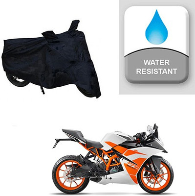 Feel heaven Two Wheeler Cover for KTM(Duke 200, Black)