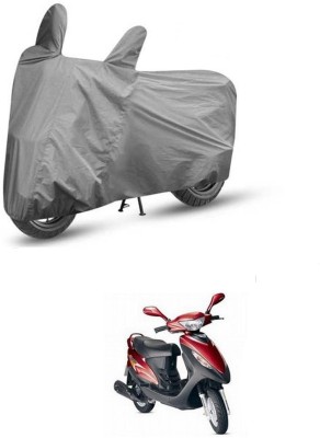 HYBRIDS COLLECTION Two Wheeler Cover for Mahindra(Kine, Grey)