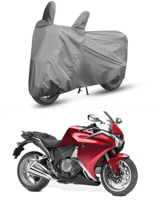 HYBRIDS COLLECTION Two Wheeler Cover for Honda(VFR 1200F, Grey)