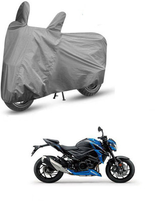 AUTOCAD Waterproof Two Wheeler Cover for Suzuki(GSX, Grey)