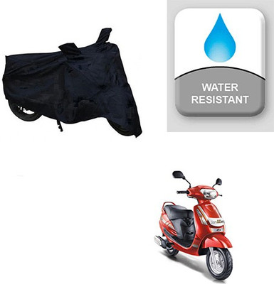 Feel heaven Two Wheeler Cover for Mahindra(Duro DZ, Black)