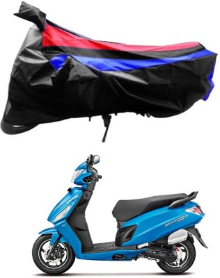 JVG Waterproof Two Wheeler Cover for Hero(Maestro Edge 125, Black, Red, Blue)