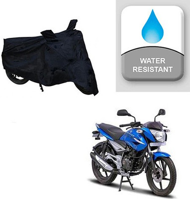 Feel heaven Two Wheeler Cover for Bajaj(XCD 125cc, Black)