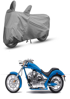 HYBRIDS COLLECTION Two Wheeler Cover for Honda(VT 1300CX, Grey)