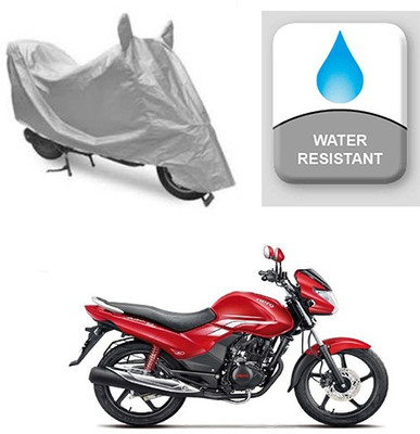Atulit enterprises Two Wheeler Cover for Hero(Achiever, Silver)
