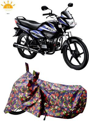 AutoHansh Waterproof Two Wheeler Cover for Hero(Splendor NXG, Multicolor)