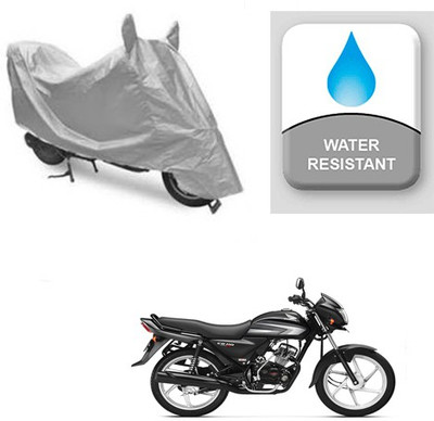 Atulit enterprises Two Wheeler Cover for Honda(CD, Silver)