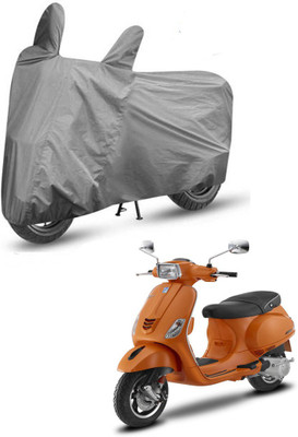 HYBRIDS COLLECTION Two Wheeler Cover for Vespa(Vespa SXL 125, Grey)