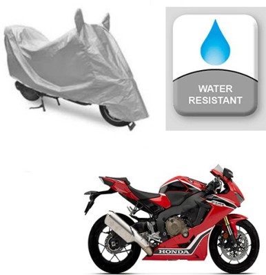 Atulit enterprises Two Wheeler Cover for Honda(CBR 1000RR, Silver)