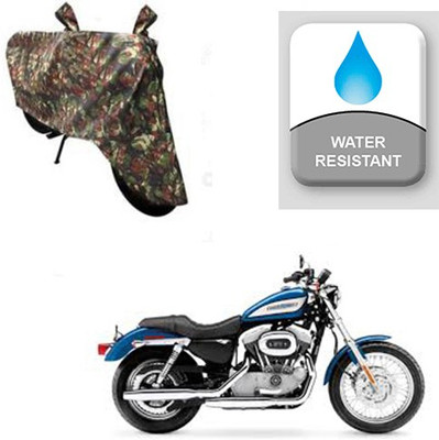Feel heaven Two Wheeler Cover for Harley Davidson(XL 883, Multicolor)