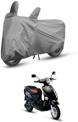 AutoGalaxy Two Wheeler Cover for Hero Electric(Electric Photon, Grey)