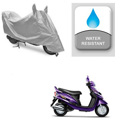 Atulit enterprises Two Wheeler Cover for Mahindra(Rodeo RZ, Silver)