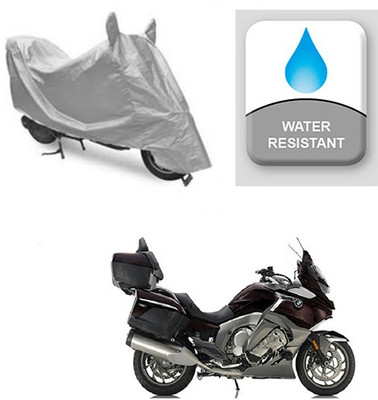 saanvi Two Wheeler Cover for BMW(K 1600, Silver)