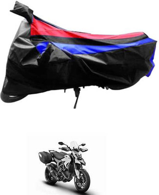 JVG Waterproof Two Wheeler Cover for Ducati(Hyperstrada, Black, Red, Blue)