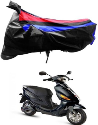 JVG Waterproof Two Wheeler Cover for Hero(Electric Cruz, Black, Red, Blue)