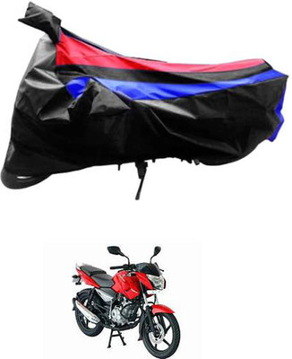 JVG Waterproof Two Wheeler Cover for Bajaj(Pulsar, Black, Red, Blue)